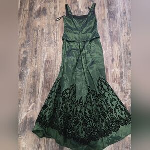 Scott McClintock Millenium 2000 Formal Prom Dress Y2K Vintage Evening Gown Party